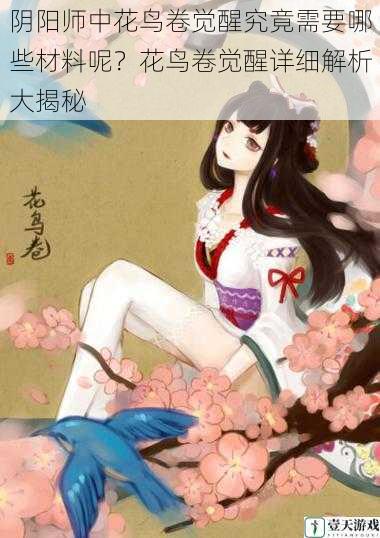 阴阳师中花鸟卷觉醒究竟需要哪些材料呢?花鸟卷觉醒详细解析大揭秘