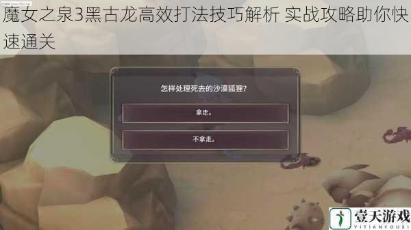 魔女之泉3黑古龙高效打法技巧解析 实战攻略助你快速通关