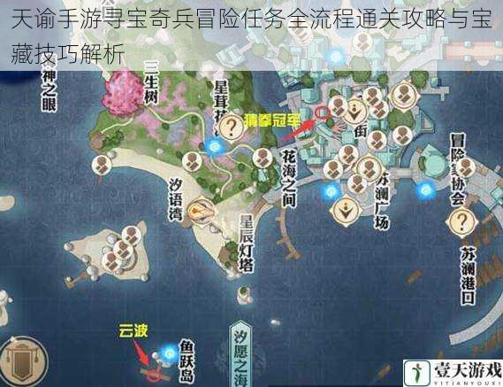天谕手游寻宝奇兵冒险任务全流程通关攻略与宝藏技巧解析