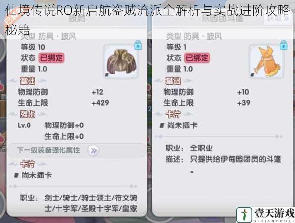 仙境传说RO新启航盗贼流派全解析与实战进阶攻略秘籍