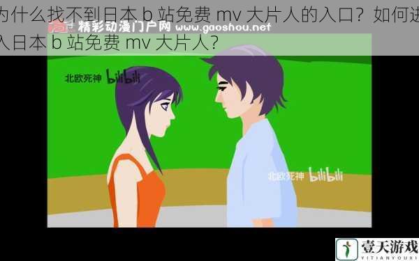 为什么找不到日本 b 站免费 mv 大片人的入口?如何进入日本 b 站免费 mv 大片人?