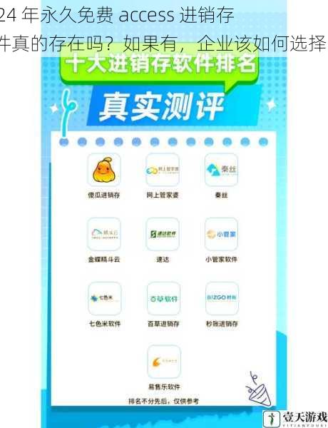2024 年永久免费 access 进销存软件真的存在吗?如果有,企业该如何选择呢?
