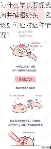 为什么学长要揉我胸并摸湿奶头?我该如何应对这种情况?