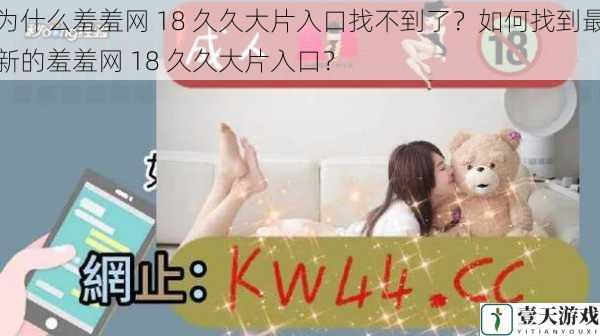 为什么羞羞网 18 久久大片入口找不到了?如何找到最新的羞羞网 18 久久大片入口?