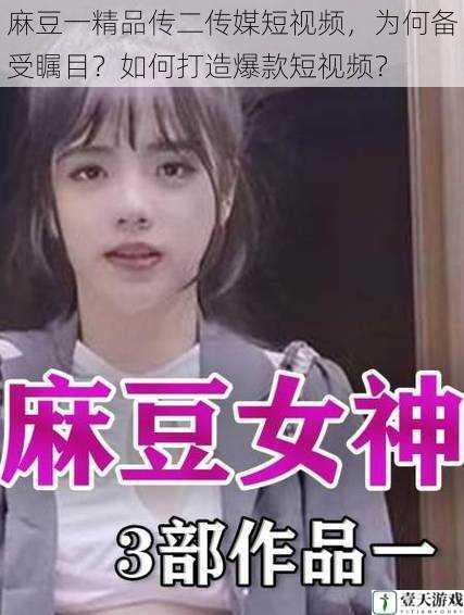 麻豆一精品传二传媒短视频,为何备受瞩目?如何打造爆款短视频?