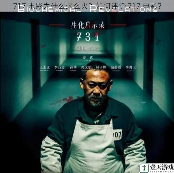 717 电影为什么这么火?如何评价 717 电影?