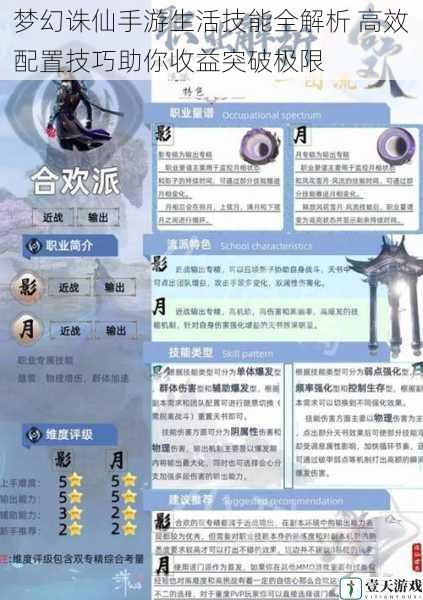 梦幻诛仙手游生活技能全解析 高效配置技巧助你收益突破极限