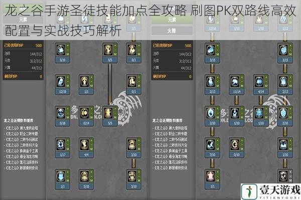 龙之谷手游圣徒技能加点全攻略 刷图PK双路线高效配置与实战技巧解析