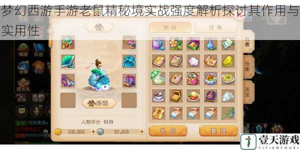 梦幻西游手游老鼠精秘境实战强度解析探讨其作用与实用性