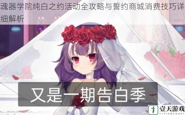 魂器学院纯白之约活动全攻略与誓约商城消费技巧详细解析