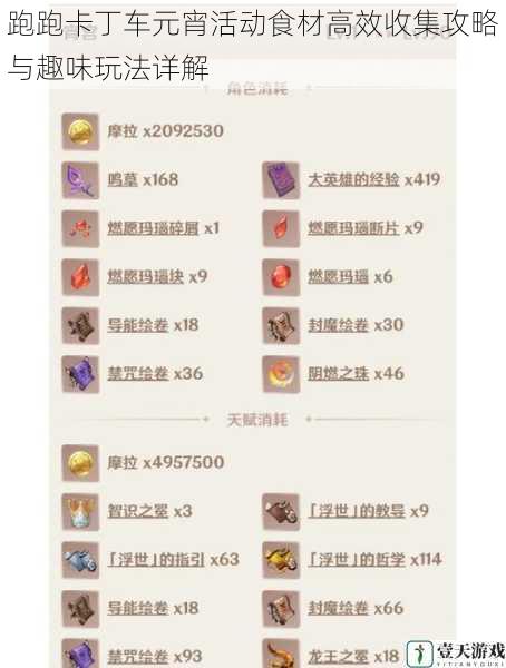 跑跑卡丁车元宵活动食材高效收集攻略与趣味玩法详解
