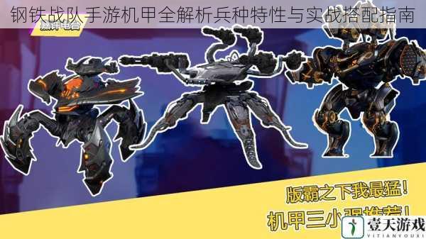 钢铁战队手游机甲全解析兵种特性与实战搭配指南