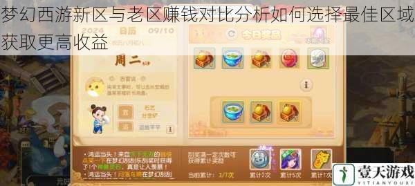 梦幻西游新区与老区赚钱对比分析如何选择最佳区域获取更高收益