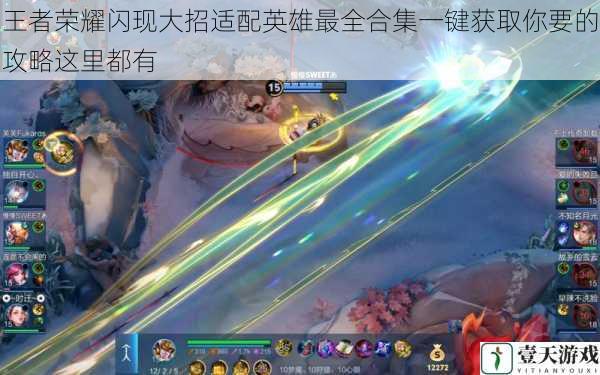 王者荣耀闪现大招适配英雄最全合集一键获取你要的攻略这里都有
