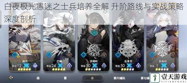 白夜极光愚迷之士兵培养全解 升阶路线与实战策略深度剖析