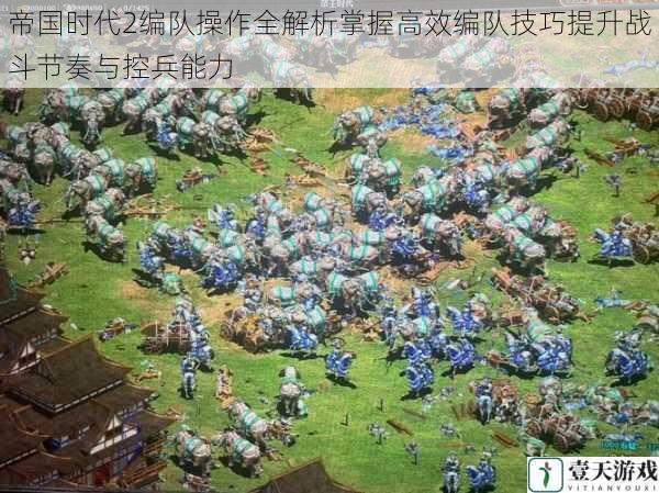 帝国时代2编队操作全解析掌握高效编队技巧提升战斗节奏与控兵能力