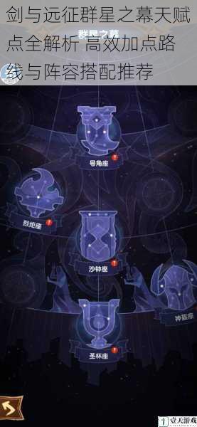 剑与远征群星之幕天赋点全解析 高效加点路线与阵容搭配推荐