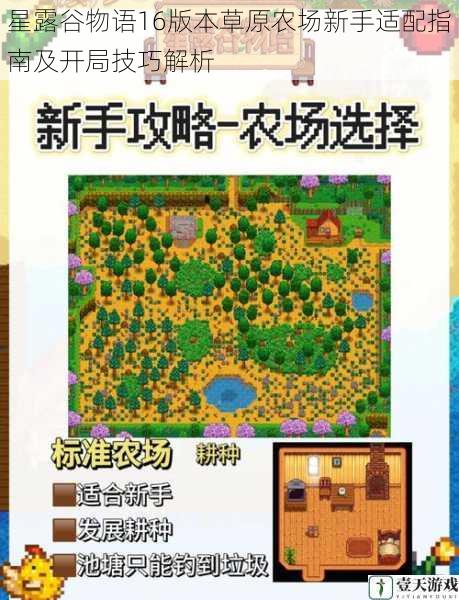 星露谷物语16版本草原农场新手适配指南及开局技巧解析
