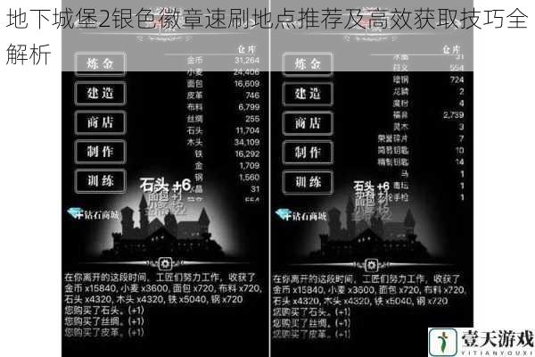 地下城堡2银色徽章速刷地点推荐及高效获取技巧全解析