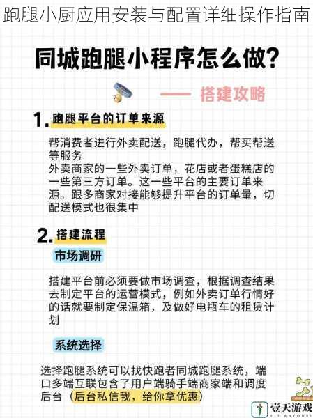 跑腿小厨应用安装与配置详细操作指南