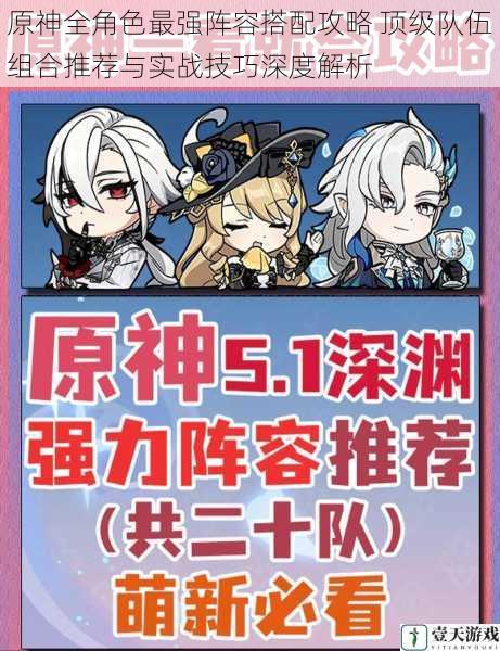 原神全角色最强阵容搭配攻略 顶级队伍组合推荐与实战技巧深度解析