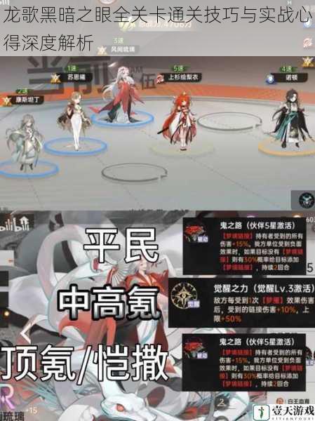 龙歌黑暗之眼全关卡通关技巧与实战心得深度解析