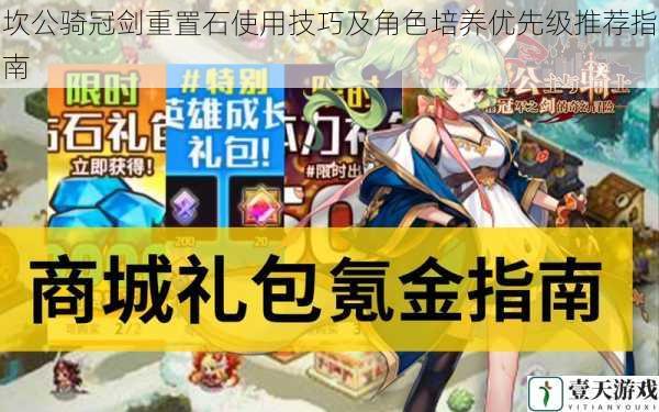 坎公骑冠剑重置石使用技巧及角色培养优先级推荐指南