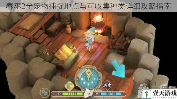 春巫2全宠物捕捉地点与可收集种类详细攻略指南