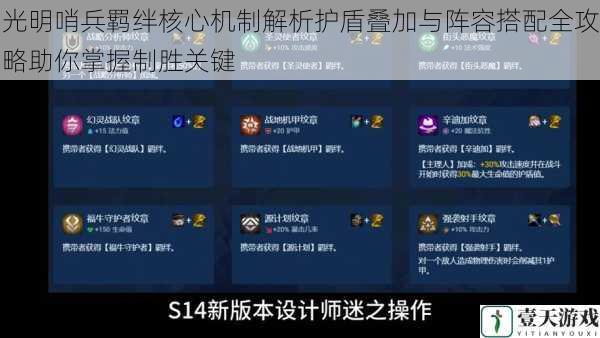 光明哨兵羁绊核心机制解析护盾叠加与阵容搭配全攻略助你掌握制胜关键