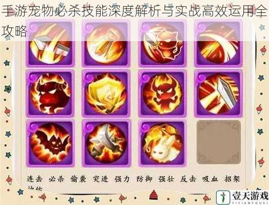 手游宠物必杀技能深度解析与实战高效运用全攻略