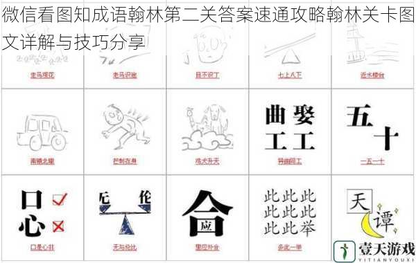 微信看图知成语翰林第二关答案速通攻略翰林关卡图文详解与技巧分享