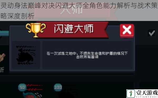灵动身法巅峰对决闪避大师全角色能力解析与战术策略深度剖析