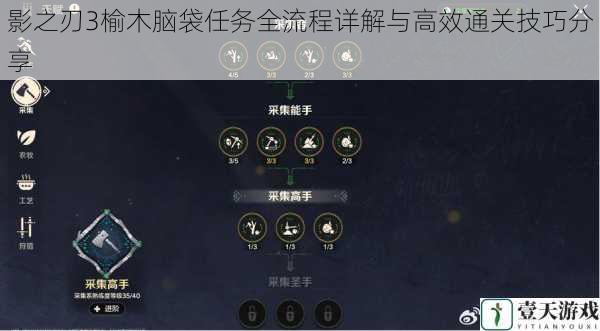 影之刃3榆木脑袋任务全流程详解与高效通关技巧分享