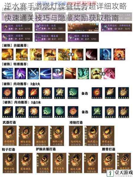 逆水寒手游烧灯续昼任务超详细攻略 快速通关技巧与隐藏奖励获取指南