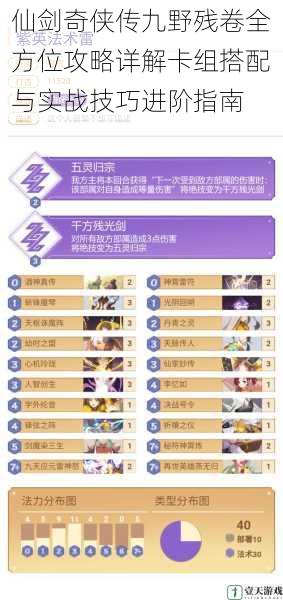 仙剑奇侠传九野残卷全方位攻略详解卡组搭配与实战技巧进阶指南