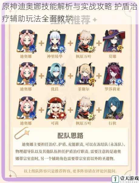 原神迪奥娜技能解析与实战攻略 护盾治疗辅助玩法全面教学