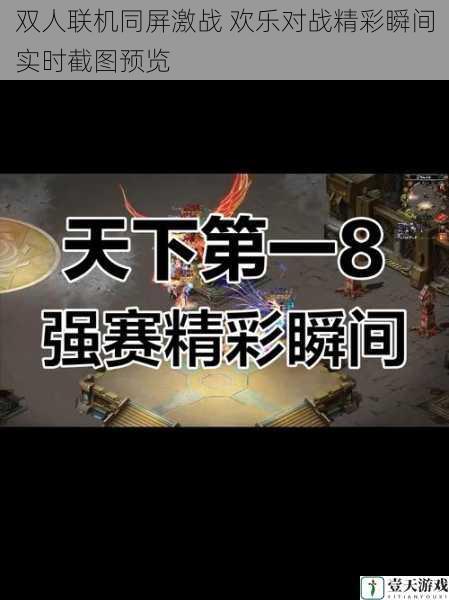 双人联机同屏激战 欢乐对战精彩瞬间实时截图预览
