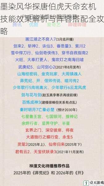墨染风华探唐伯虎天命玄机 技能效果解析与阵容搭配全攻略